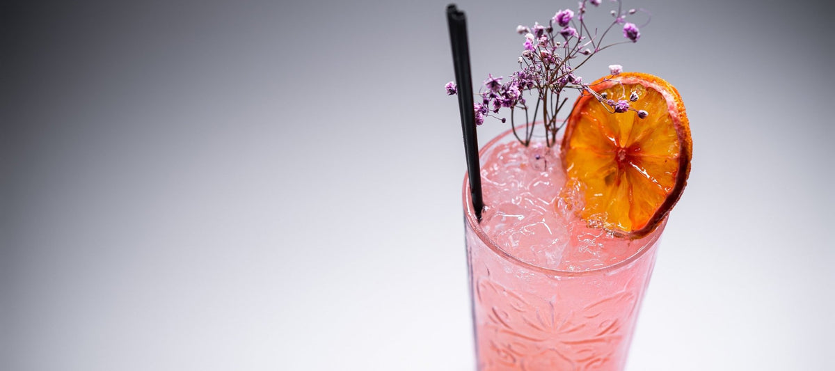 Long drink glasses