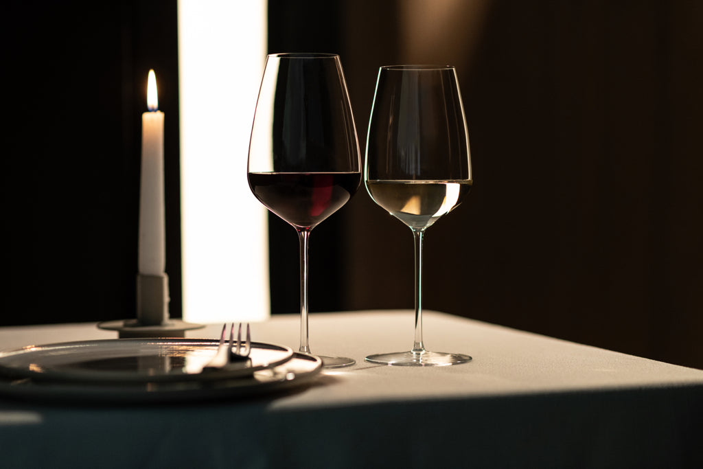Zwiesel Glas Perfect Match Weinglas 56,3 Cl mit Moussierpunkt – 2 Stück