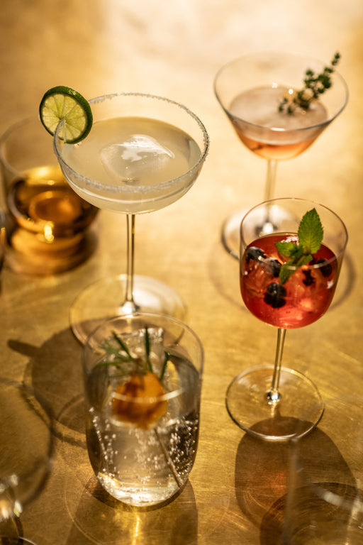 Zwiesel Glas Tone coupe à cocktail grande 24,6 Cl avec point de perlage - 4 pièces