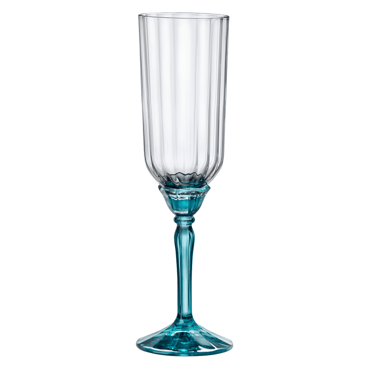 Bormioli Rocco Florian Champagneglas / Flute 21 Cl Blauw - 6 Stuks - Glazen.nl