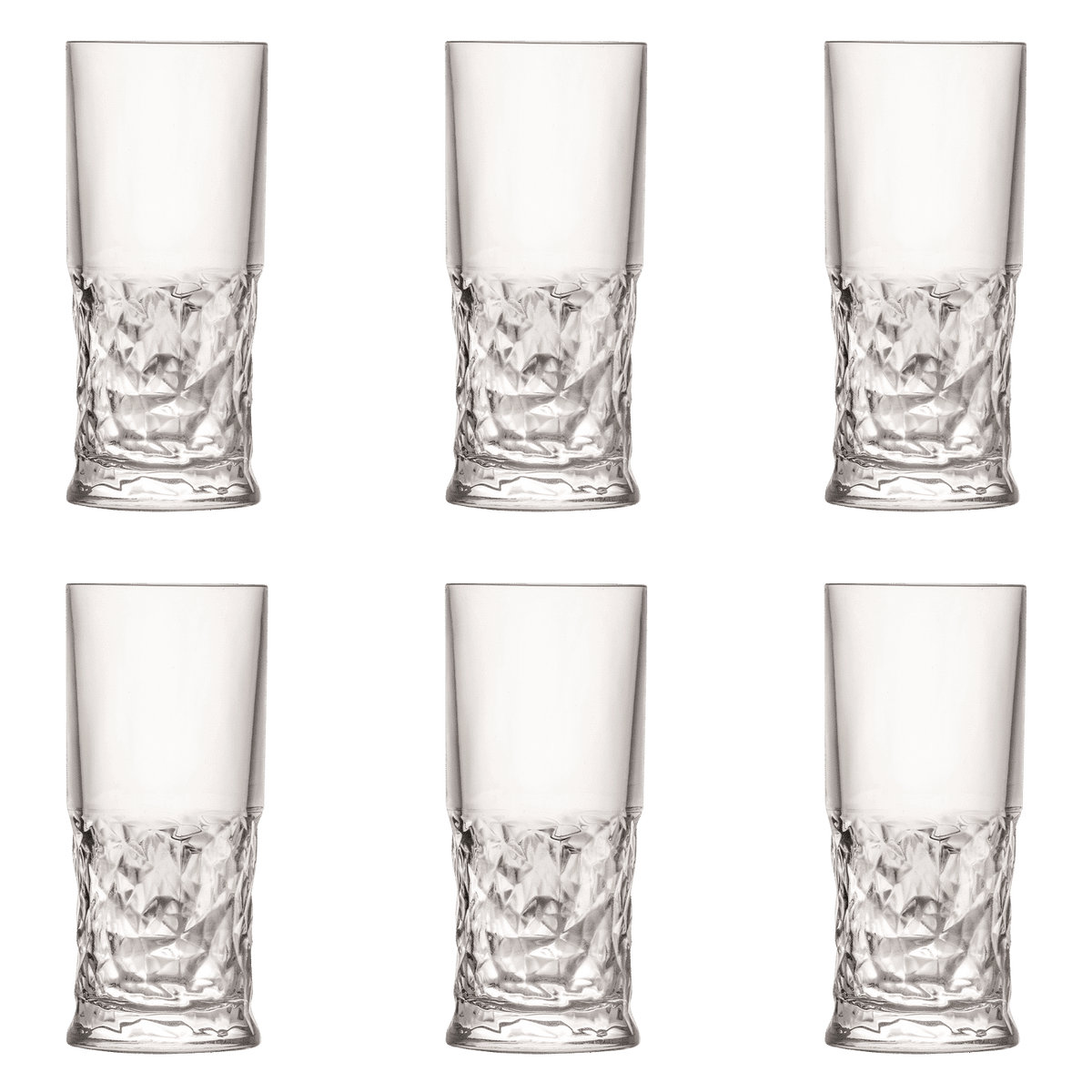 RCR Sound Longdrink 35 Cl Funky - 6 Stuks - Glazen.nl