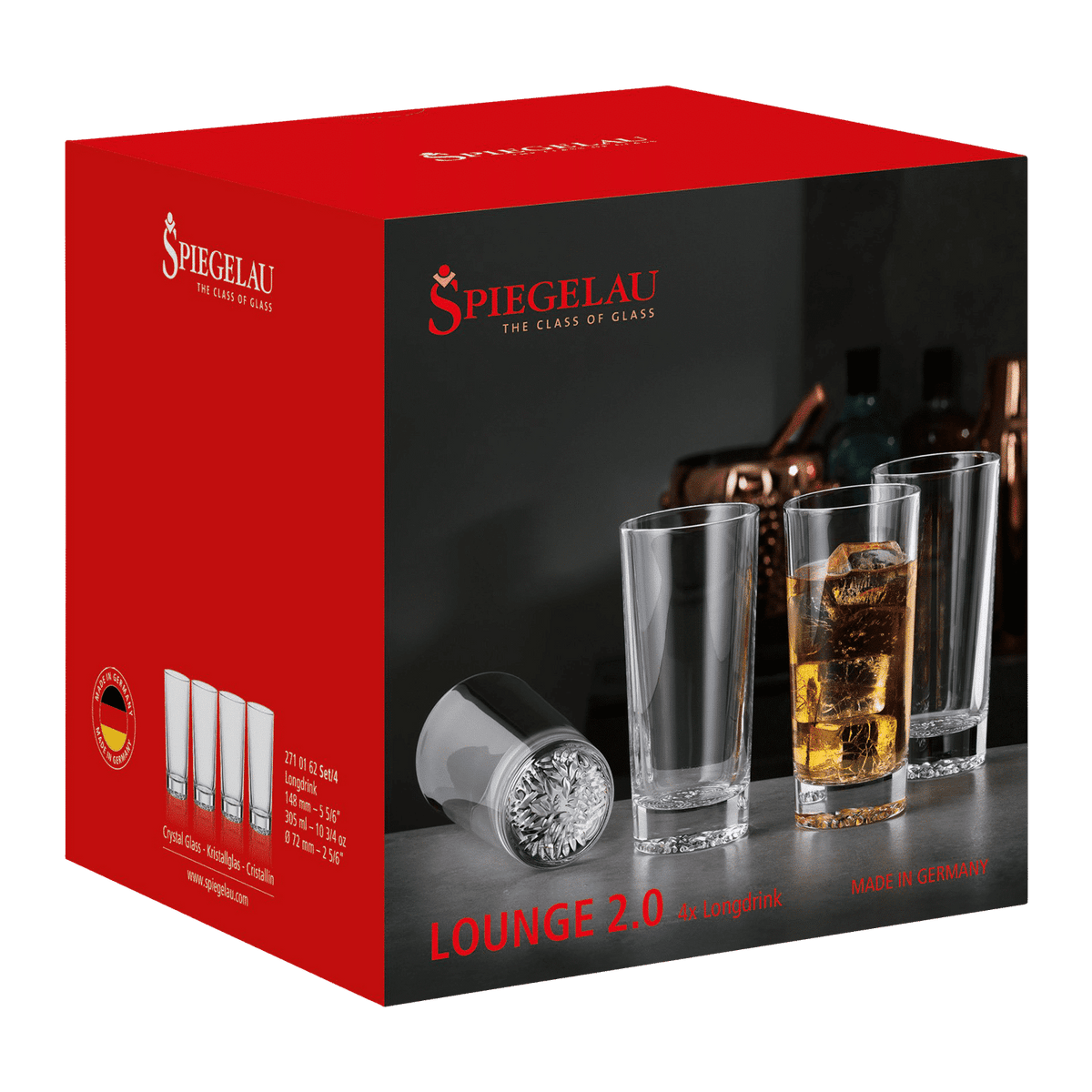 Spiegelau Lounge 2.0 Longdrinkglas 30,5 Cl - 12 Stuks - Glazen.nl