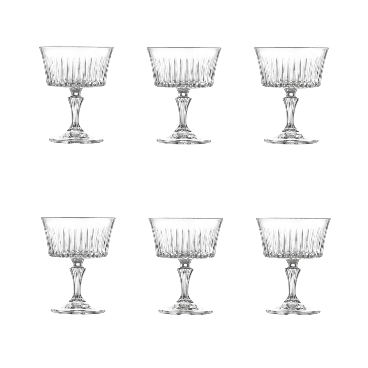 RCR Timeless Dessertcoupe 26 Cl - 6 Stuks - Glazen.nl