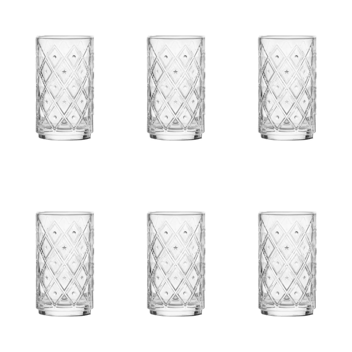 RCR Circus Tumbler 43 Cl - 6 Stuks - Glazen.nl
