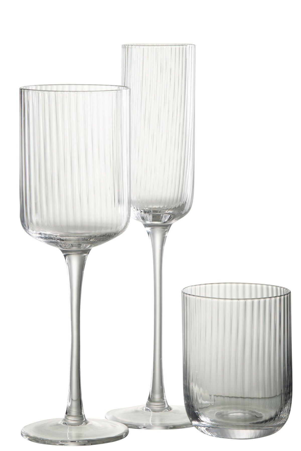 J-Line Louise Champagnerglas 18 cl, transparent