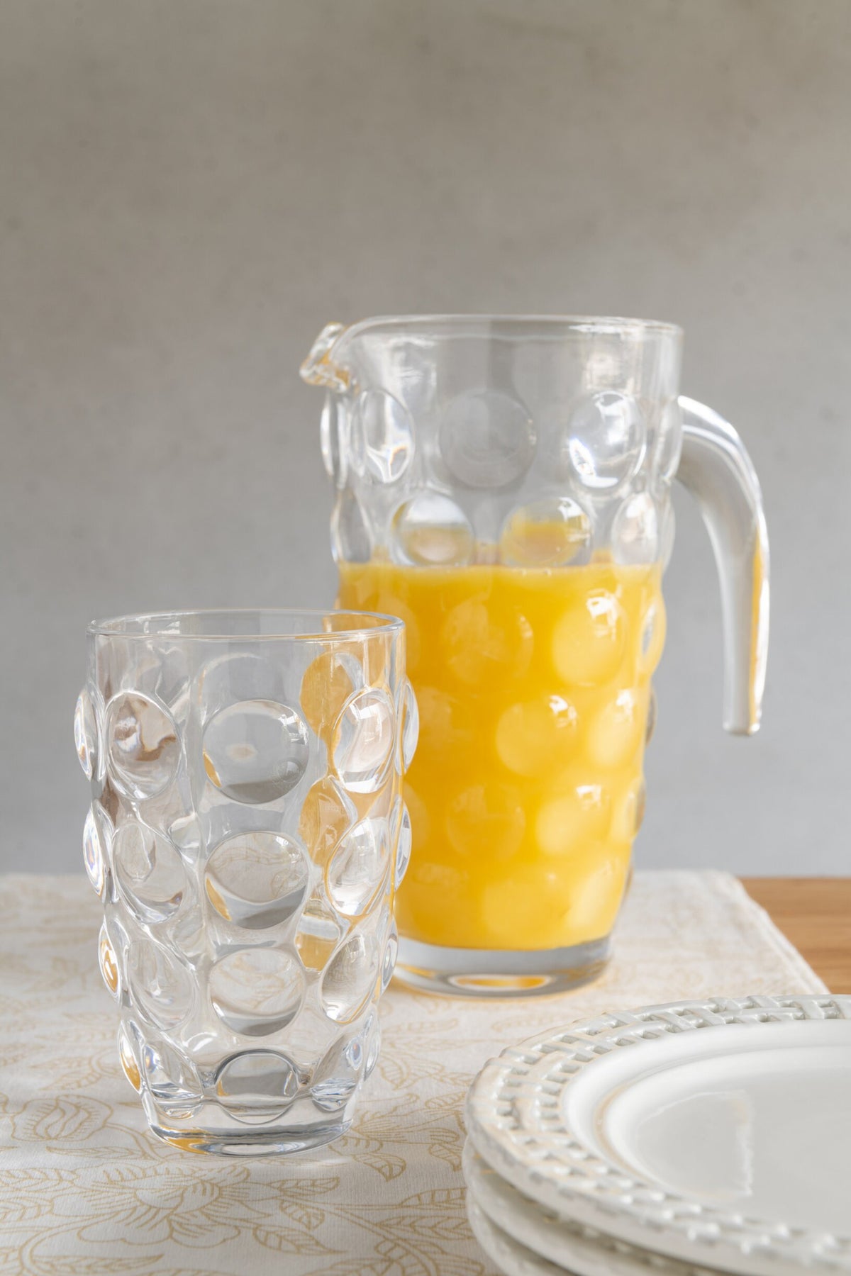 J-Line Loupe verre à limonade 36 cl transparent