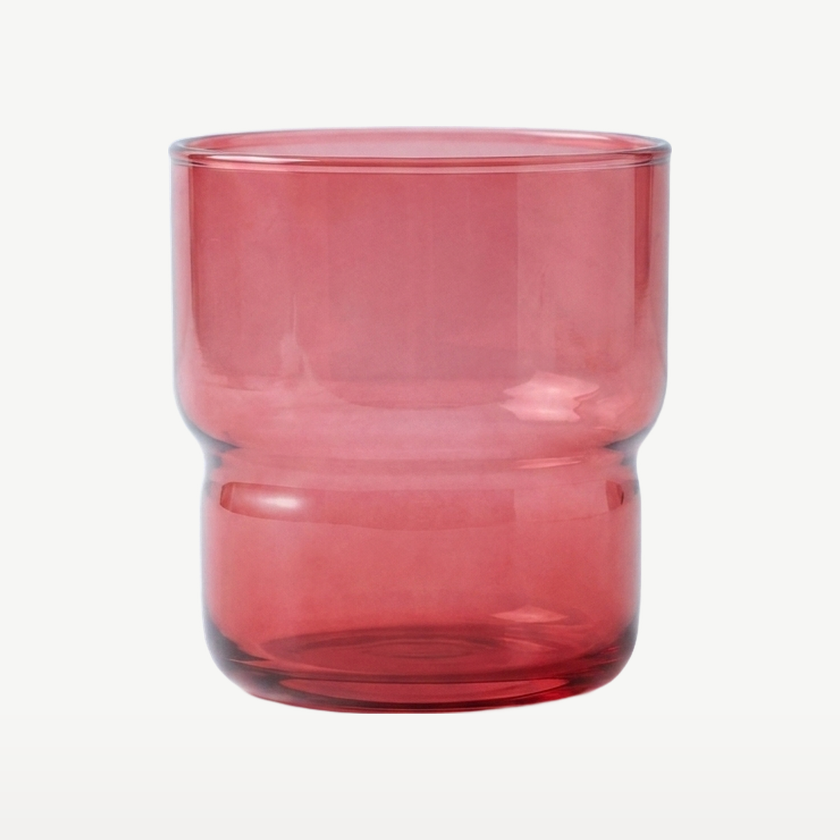 Arcoroc Log Tumbler 22 Cl Rood - 6 Stuks - Glazen.nl