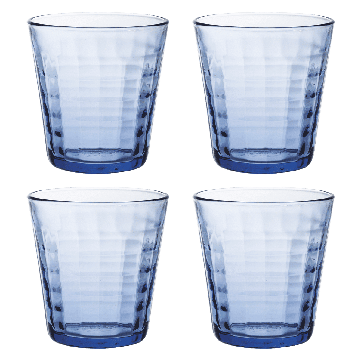 Duralex Prisme Tumbler 27,5 Cl Marine - 4 Stuks - Glazen.nl
