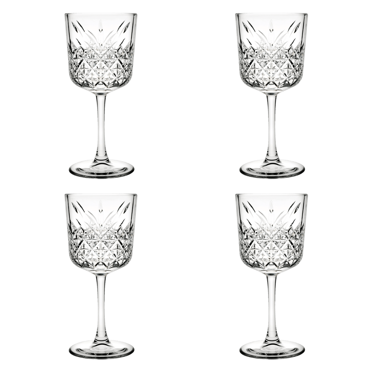 Pasabahce Timeless Wijnglas 33 Cl - 4 Stuks - Glazen.nl