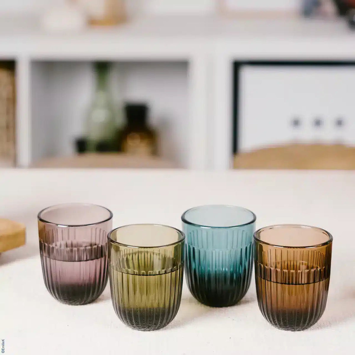 La Rochère Ouessant Tumbler 29 Cl Olijfgroen - 6 Stuks - Glazen.nl
