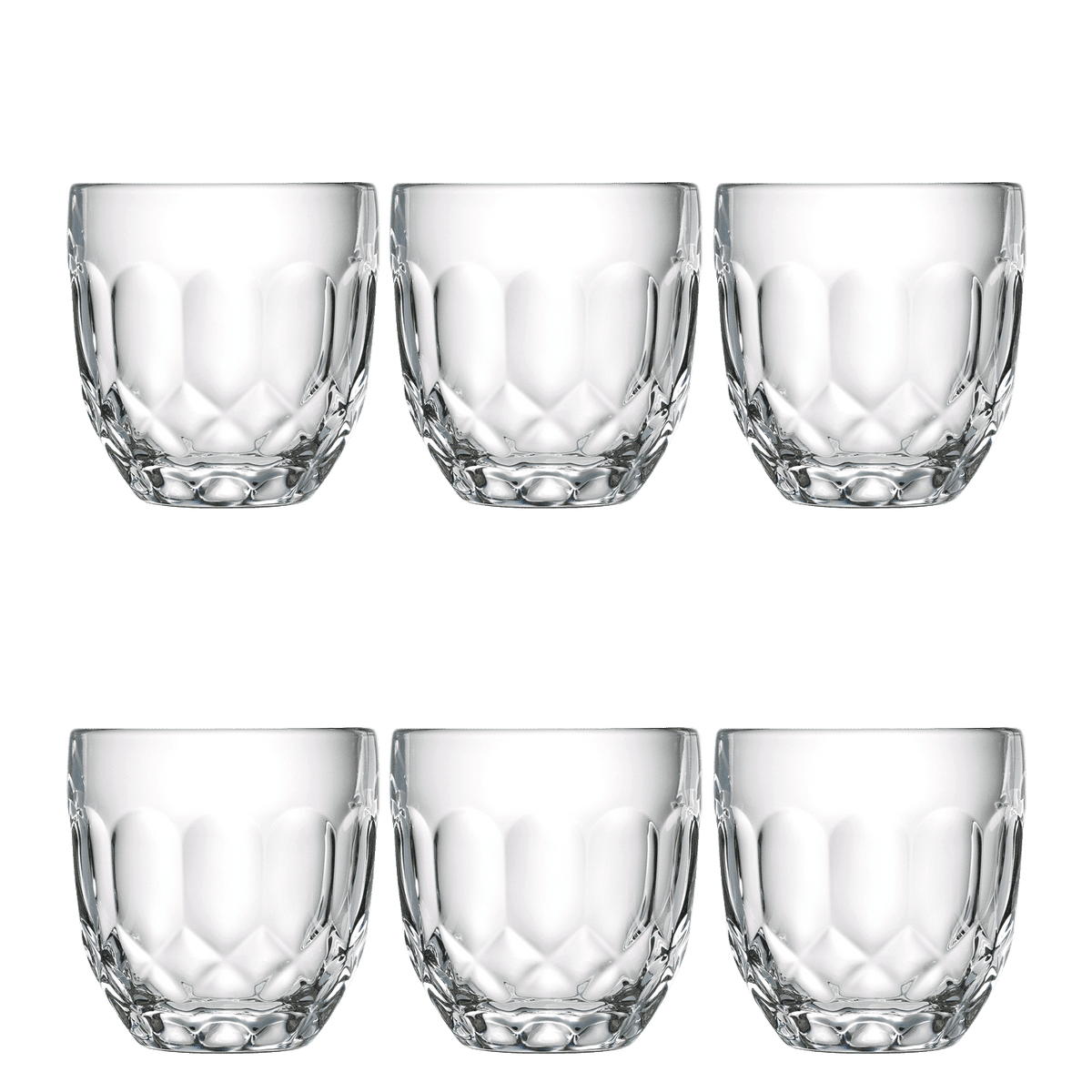 La Rochère Troquet Facettes Tumbler 23 Cl - 6 Stuks - Glazen.nl