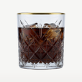 Pasabahce Timeless verre tumbler 34,5 Cl à bord doré - 4 pièces