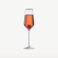 Eclat Ultime verre à champagne 21 Cl à bord doré - 4 pièces