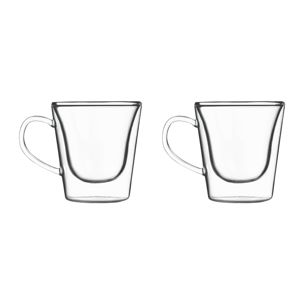 Luigi Bormioli Thermic Glass Koffieglas 29,5 Cl Met Oor - 2 Stuks - Glazen.nl
