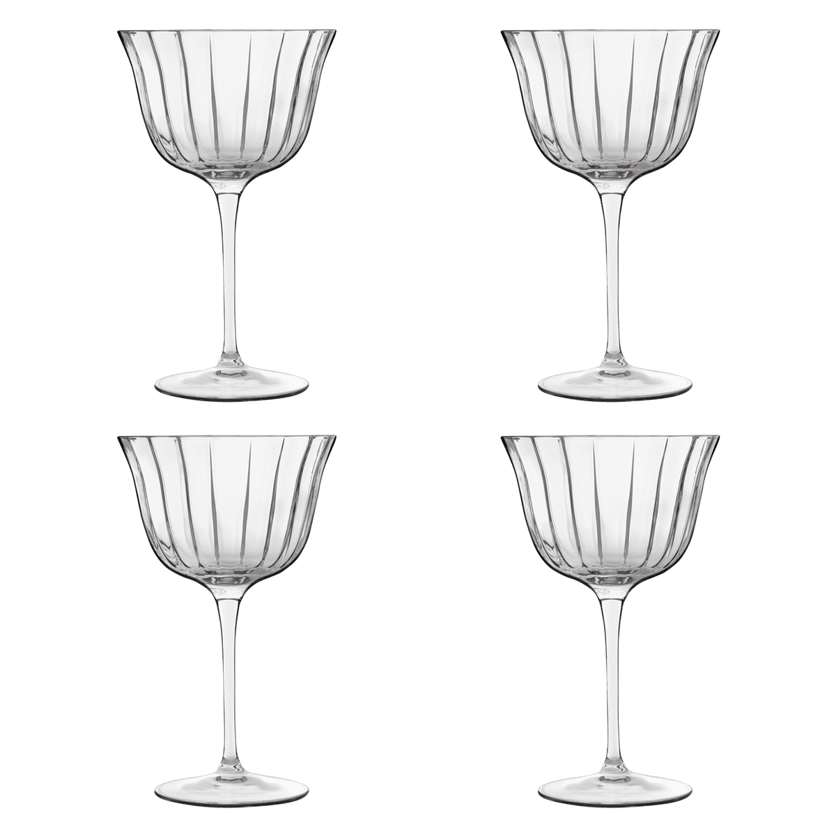 Luigi Bormioli Bach Cocktailglas 26 Cl Retro Fizz - 4 Stuks - Glazen.nl