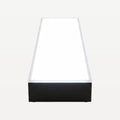 Bar Professional Étagère à bouteilles LED 120 cm, blanche/noire