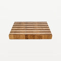 Bar Professional Planche à découper en bois bicolore 40x30 Cm