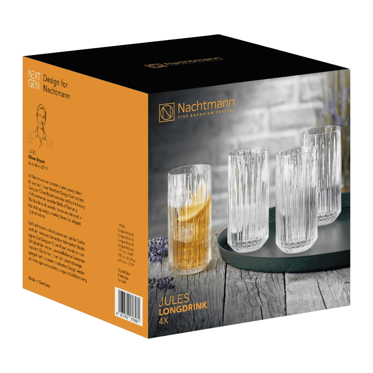 Nachtmann Jules Longdrinkglas 37,5 Cl - 12 Stuks - Glazen.nl