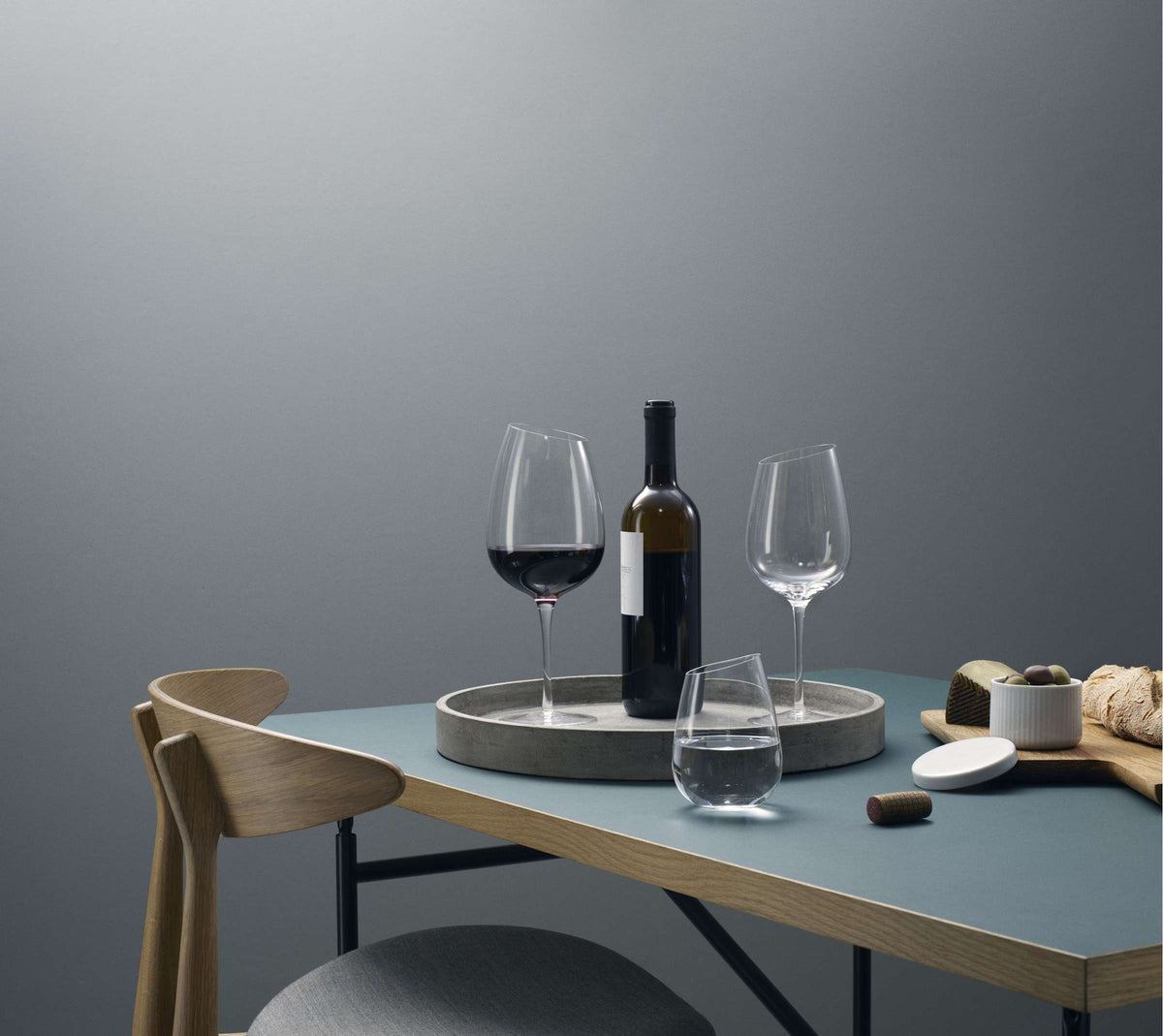 Eva Solo Wasserglas mit schrägem Rand 38 Cl