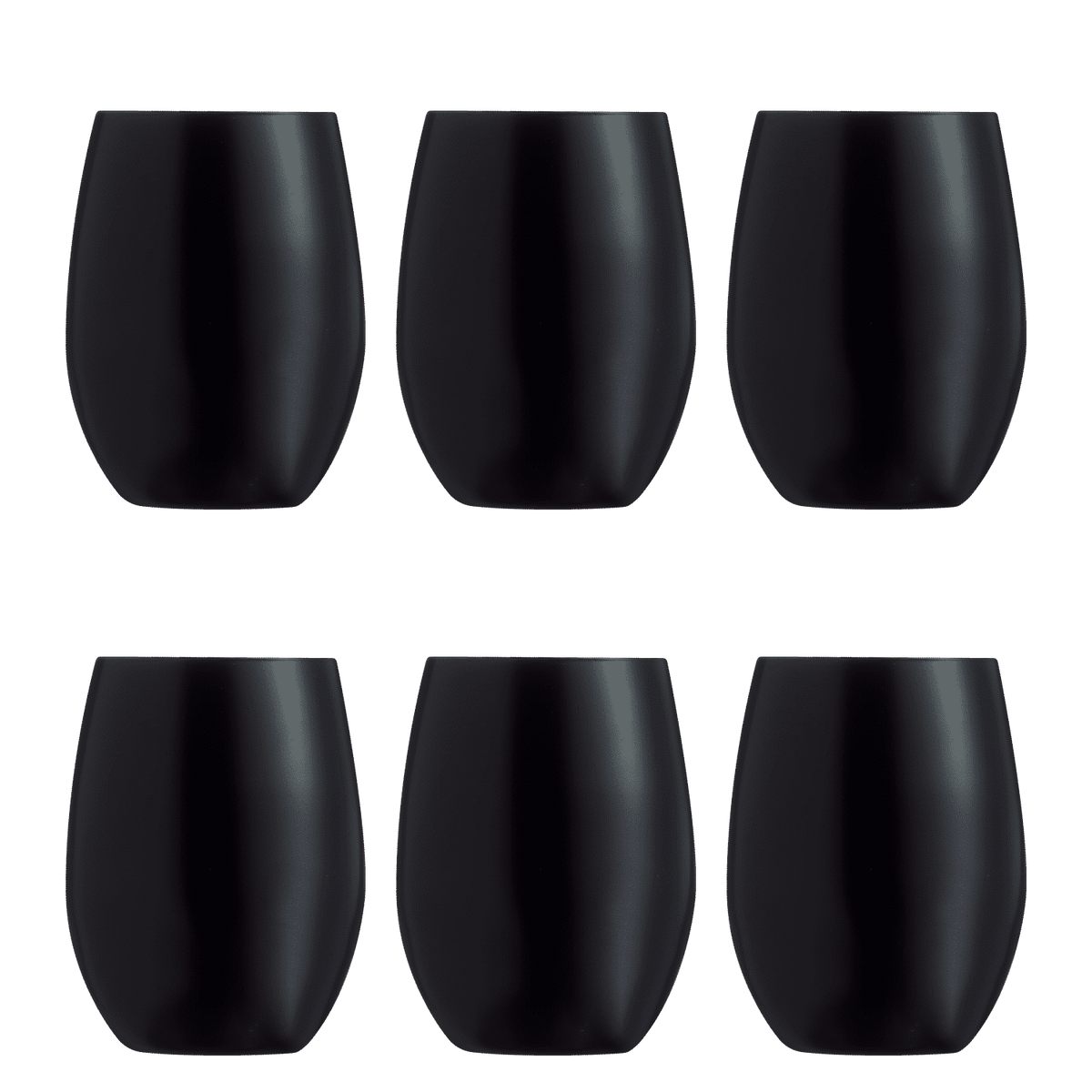 Chef & Sommelier Primary Tumbler 36 Cl Zwart - 6 Stuks - Glazen.nl