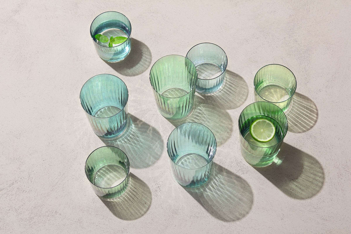 L.S.A. Gems Tumbler 56 Cl, sortiert, Grün – 4 Stück