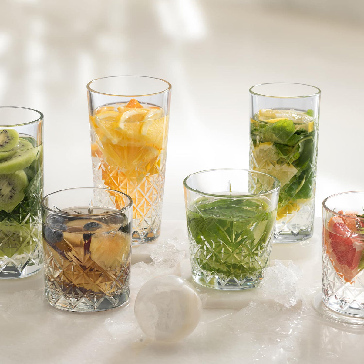 Pasabahce Timeless Longdrinkglas 45 Cl Stapelbaar - 6 Stuks - Glazen.nl