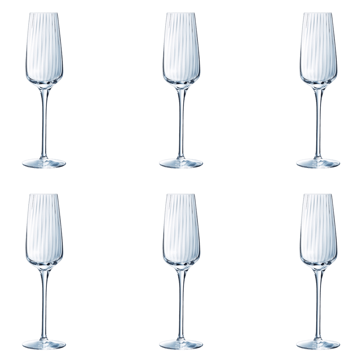 Chef & Sommelier Symetrie Champagneglas / Flute 21 Cl - 6 Stuks - Glazen.nl