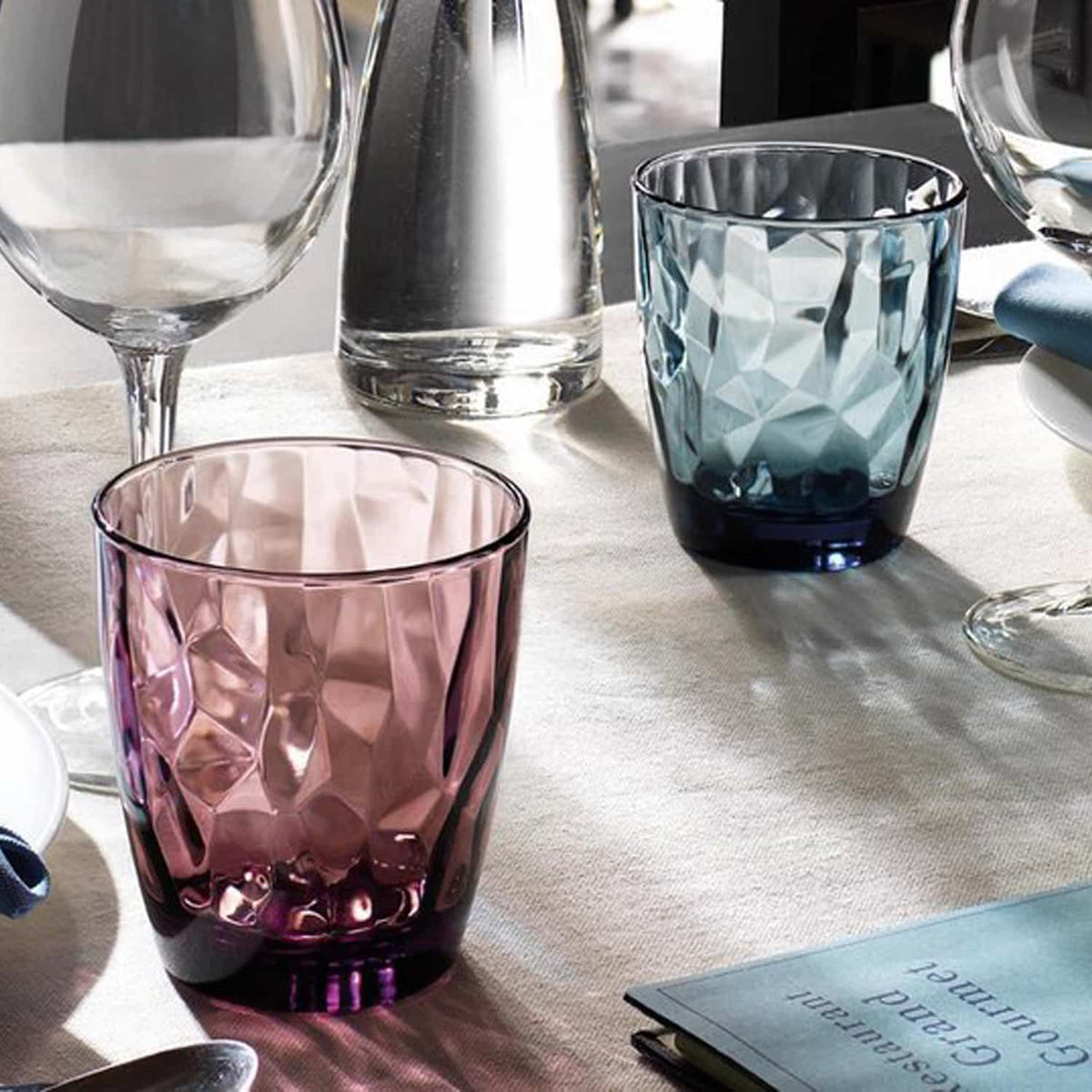 Bormioli Rocco Diamond Tumbler 30 Cl Paars - 6 Stuks - Glazen.nl