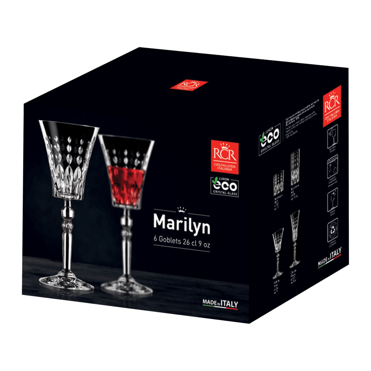 RCR Marilyn Wijnglas 26 Cl - 6 Stuks - Glazen.nl