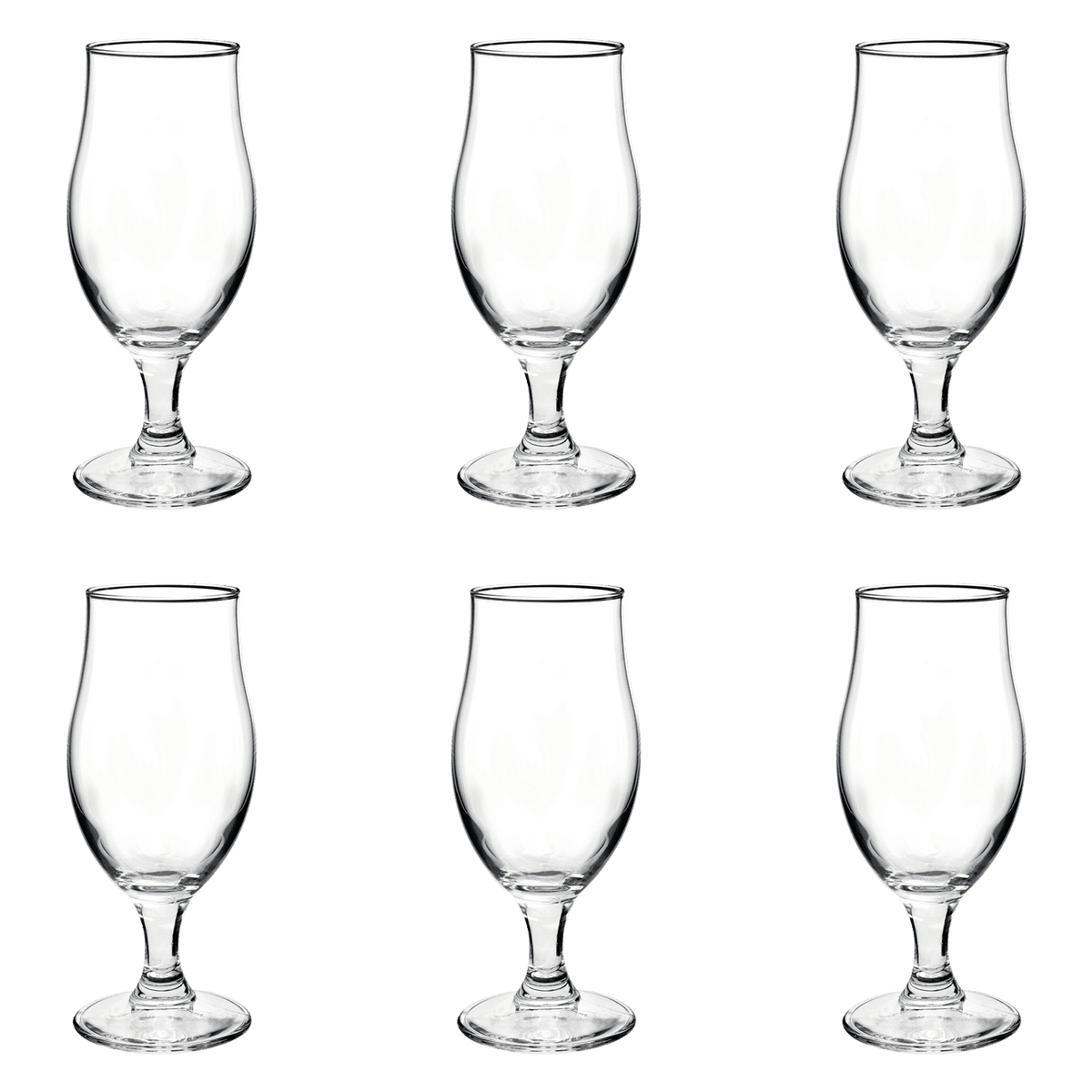 Bormioli Rocco Executive Bierglas 39 Cl Met Maatstreep - 6 Stuks - Glazen.nl