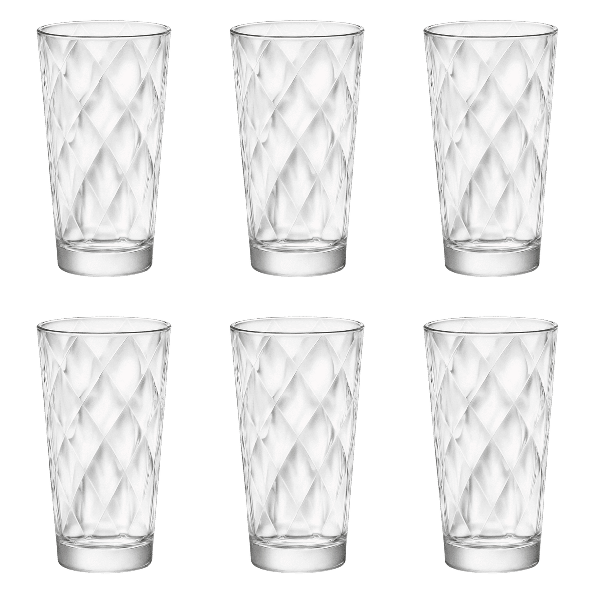 Bormioli Rocco Kaleido Longdrinkglas 37 Cl - 6 Stuks - Glazen.nl