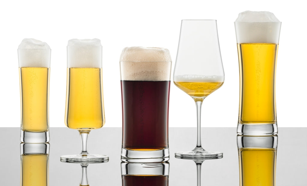 Schott Zwiesel Beer Basic Pilsner Beer Glass 30 Cl with Graduation Mark - 4 Pieces