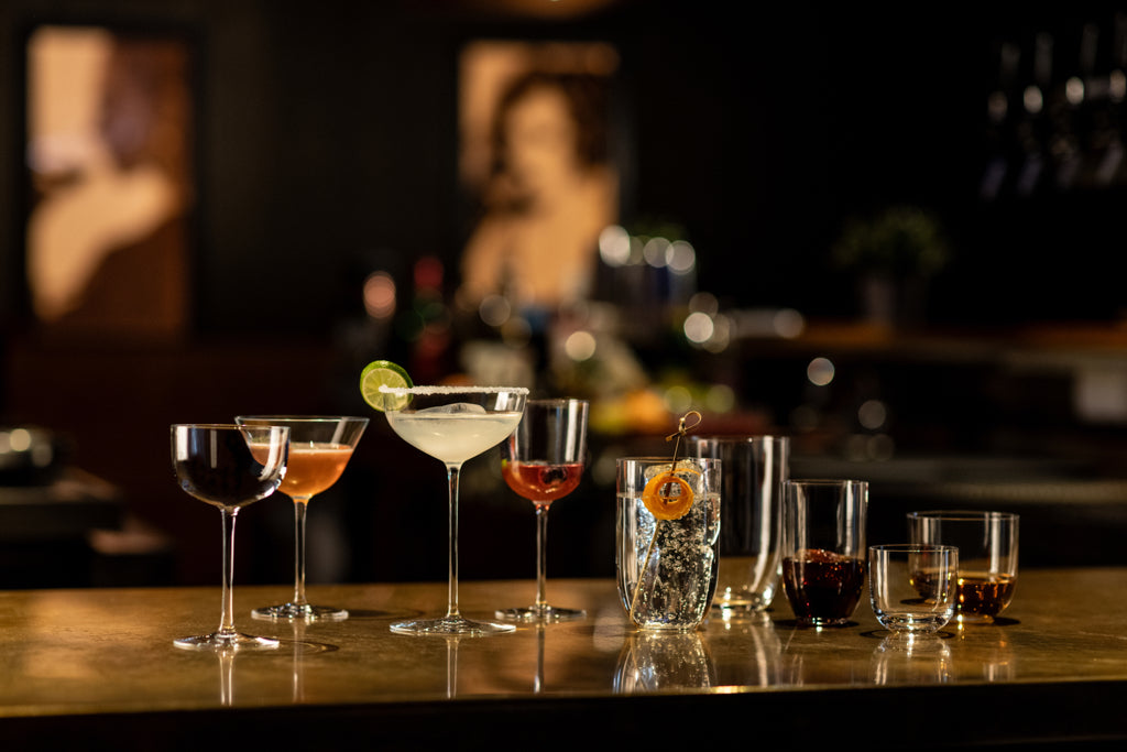 Zwiesel Glas Tone coupe à cocktail grande 24,6 Cl avec point de perlage - 4 pièces