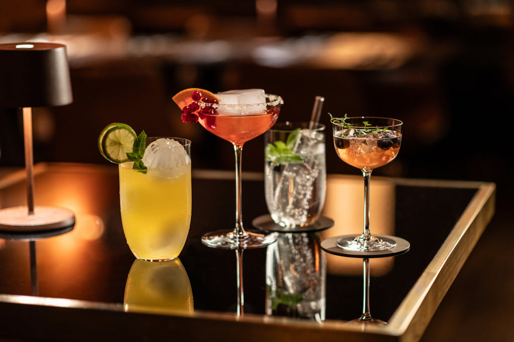 Zwiesel Glas Tone coupe à cocktail grande 24,6 Cl avec point de perlage - 4 pièces