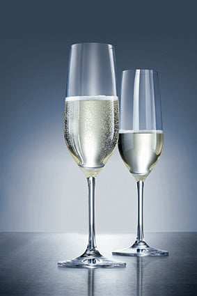 Schott Zwiesel Vina Champagne Glass 26 Cl with Sparkling Point - 6 Pieces