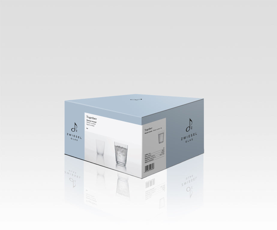 Zwiesel Glas Together Wasserglas 54,8 Cl Blau – 4 Stück