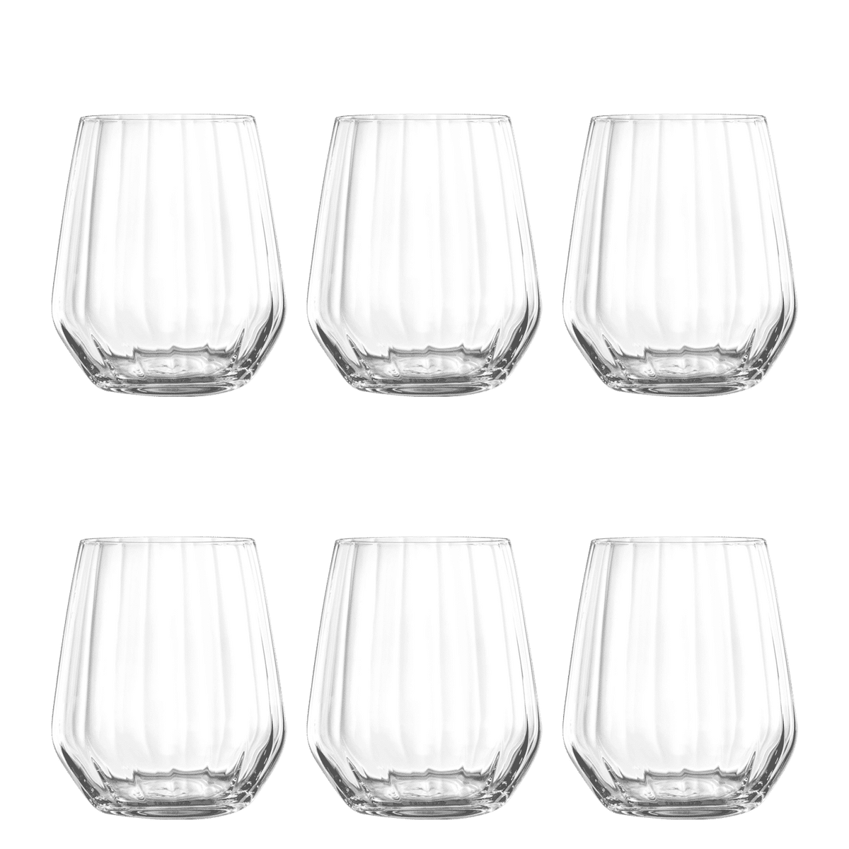 RCR Optiq Tumbler 43 Cl - 6 Stuks - Glazen.nl