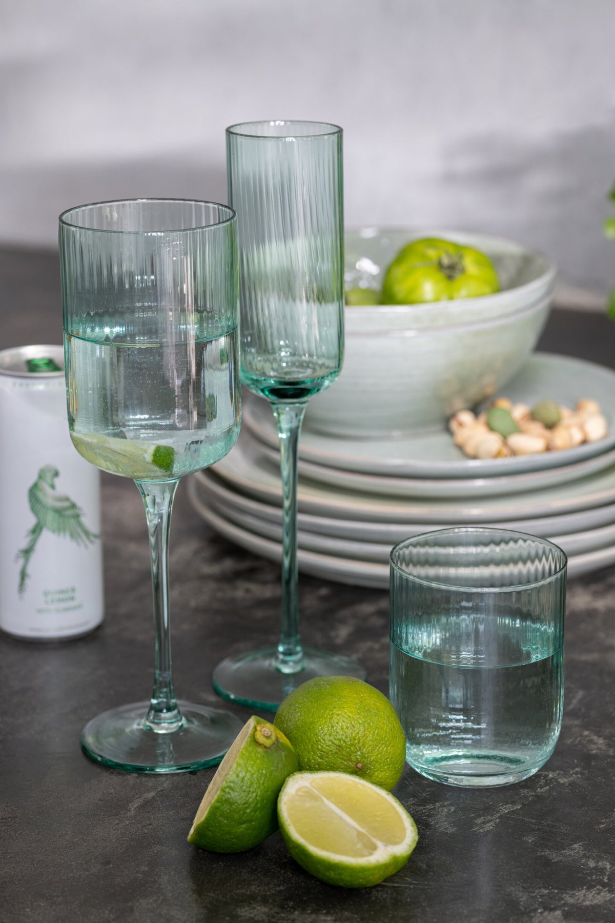 J-Line Kyle Wasserglas 26 Cl Mint