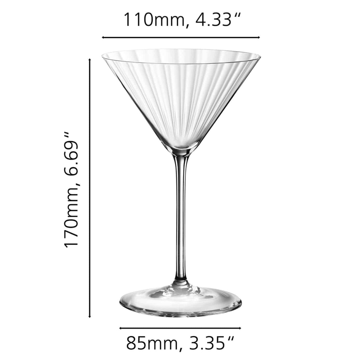 Spiegelau Lifestyle Martiniglas 22 Cl - 12 Stuks - Glazen.nl
