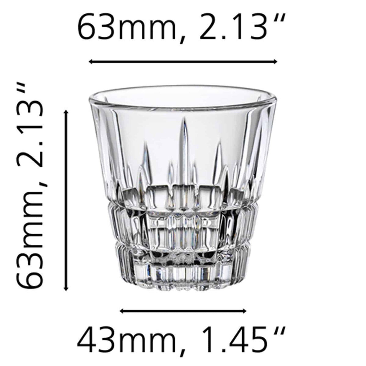 Spiegelau Perfect Serve Collection Koffieglas 7,8 Cl - 12 Stuks - Glazen.nl