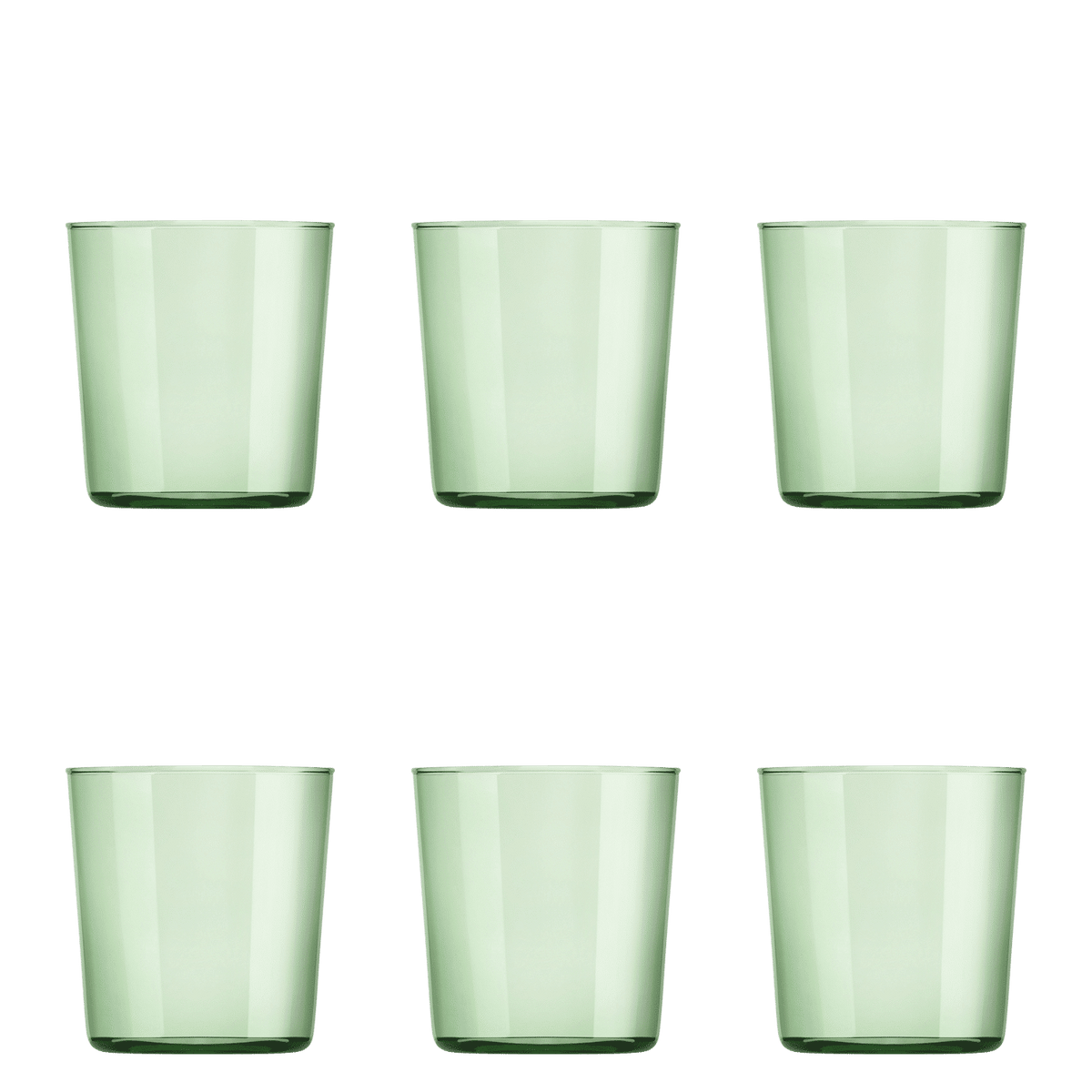 Onis Cidra Tumbler 37 Cl Groen - 6 Stuks - Glazen.nl