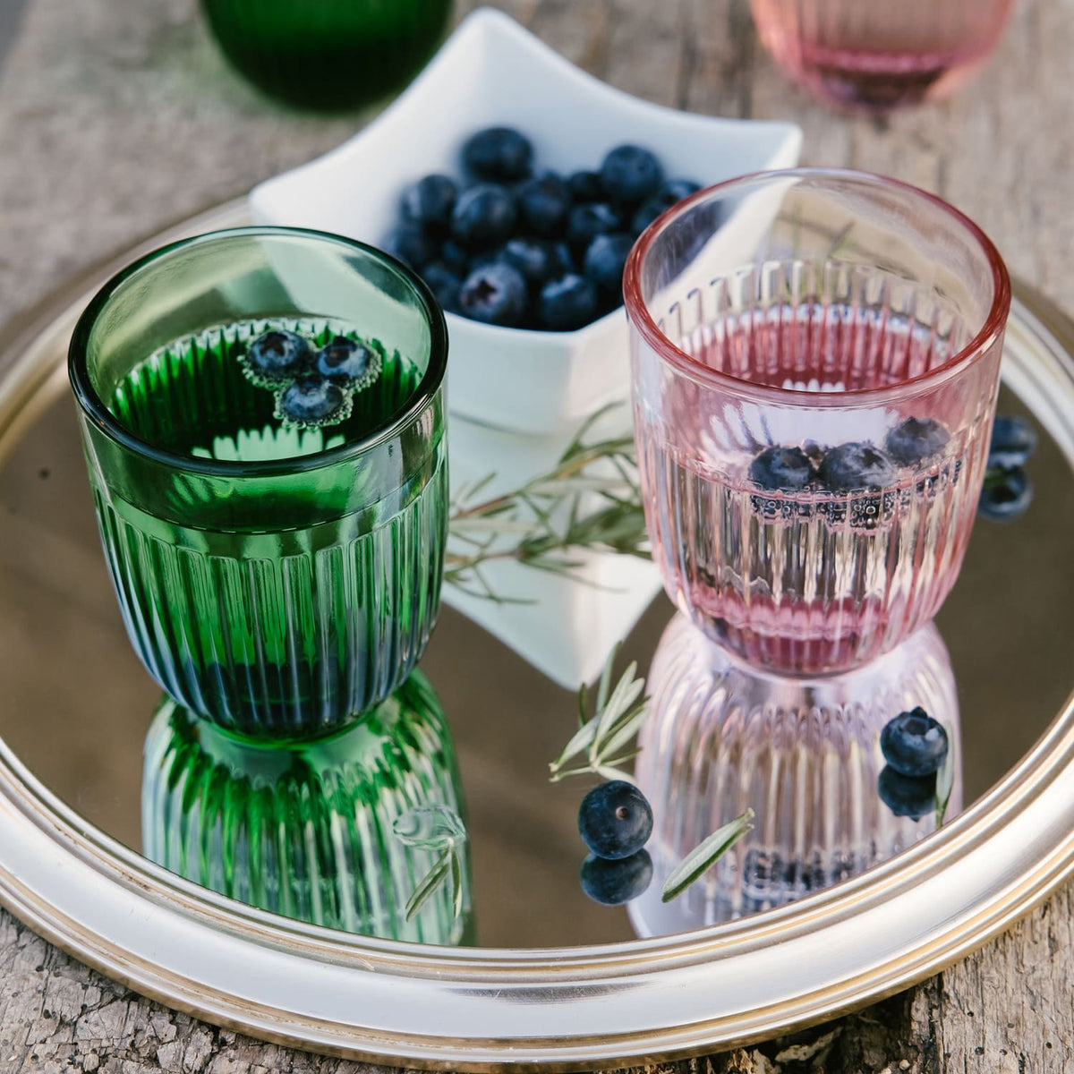 La Rochère Ouessant Tumbler 26 Cl Rose - 6 Stuks - Glazen.nl