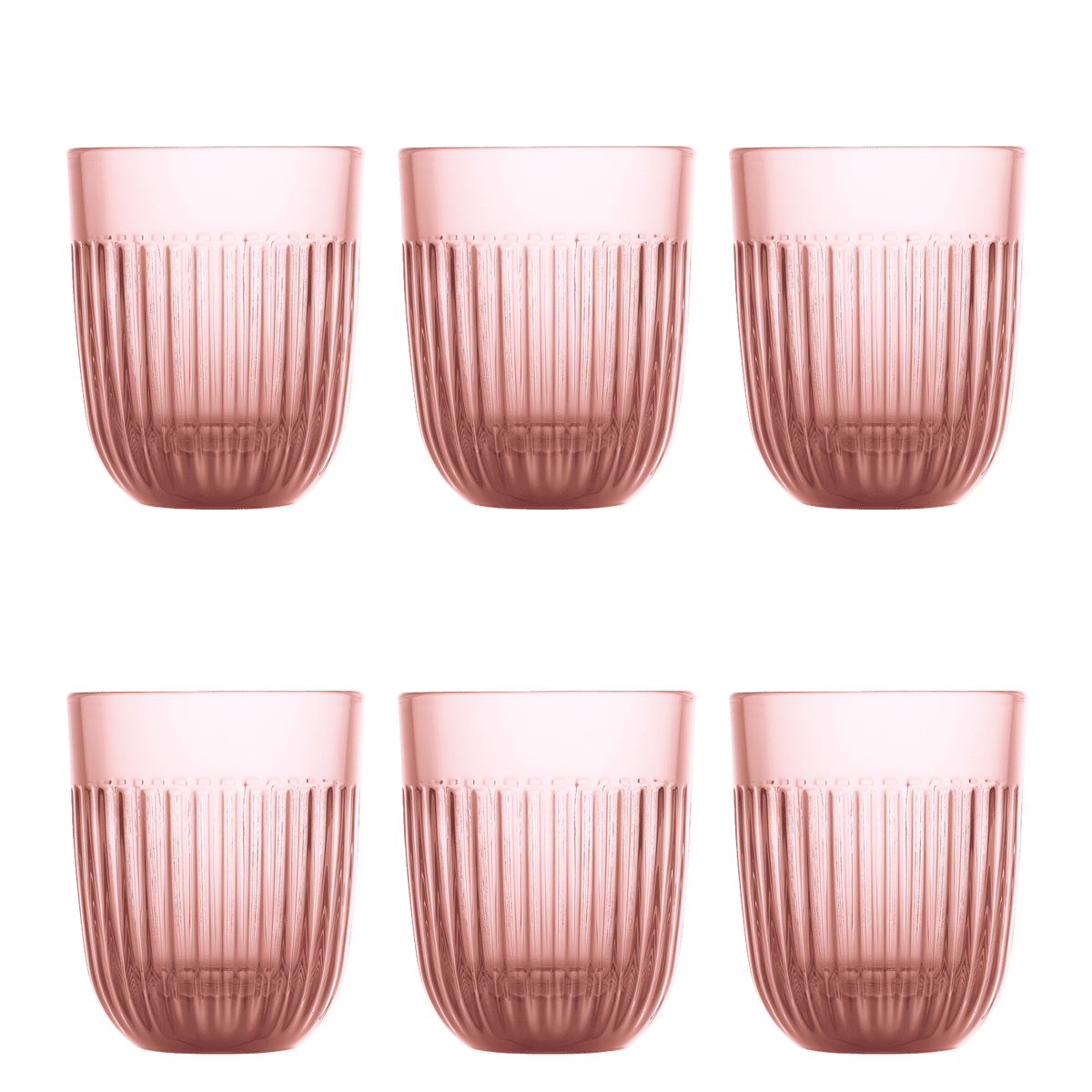 La Rochère Ouessant Tumbler 26 Cl Rose - 6 Stuks - Glazen.nl
