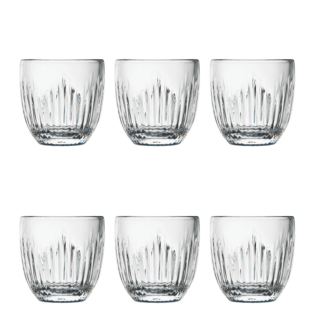 La Rochère Jeux D’Orgues Espressoglas 10 cl - 6 Stuks - Glazen.nl