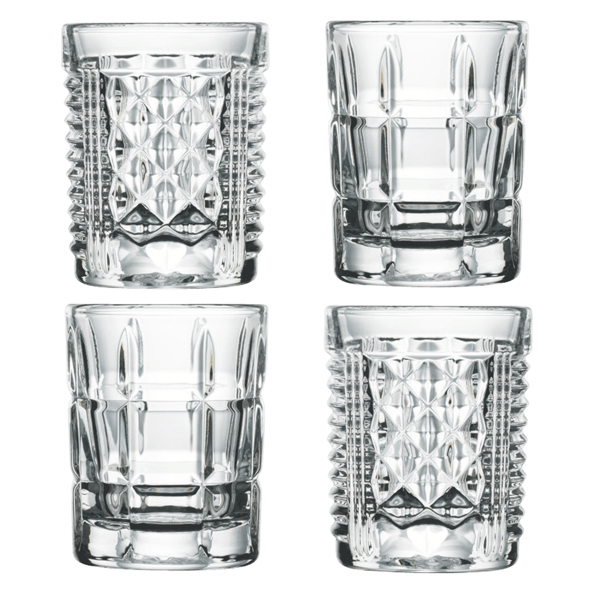 La Rochère Shotglazen 6 Cl Assorti - 4 Stuks - Glazen.nl