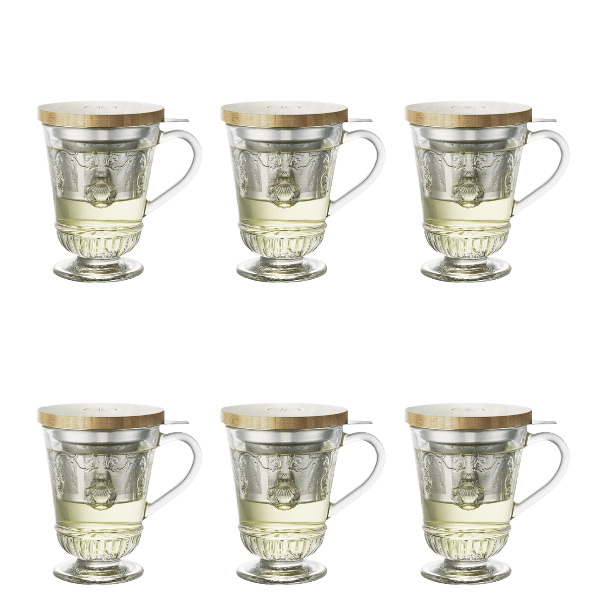 La Rochère Versailles Theeset 27,5 Cl 3 Dlg - Glazen.nl
