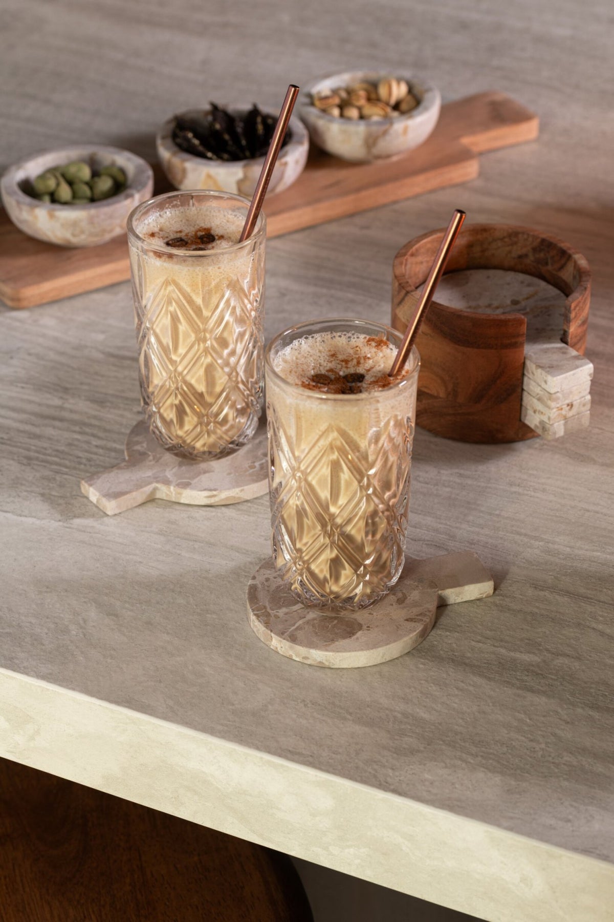 J-Line Anna-Wasserglas 35 cl, hoch, transparent