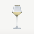 Eclat Ultime verre à vin 38 Cl à bord doré - 4 pièces