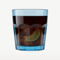 Bormioli Rocco Rock Bar Tumbler 27 cl Blau – 6 Stück