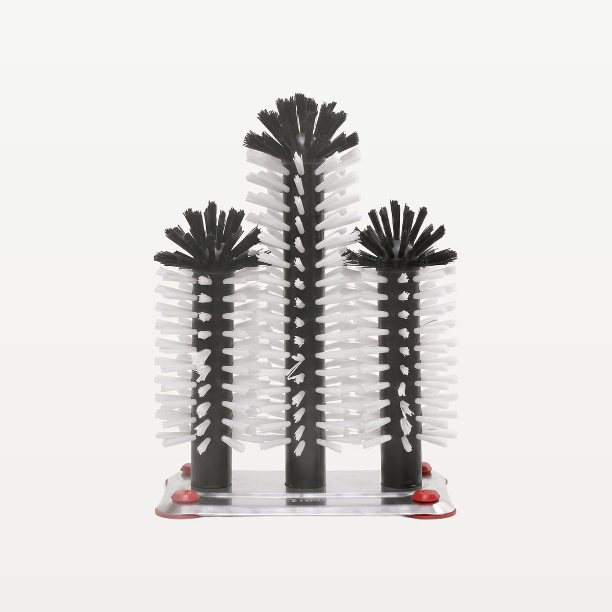Bar Professional Glazenborstel Set Aluminium 18/25 cm